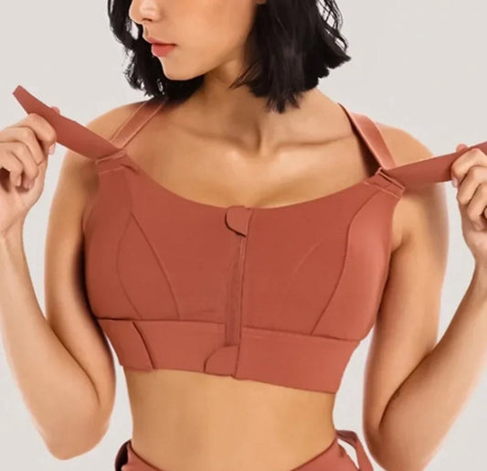 Brassière de sport ajustable